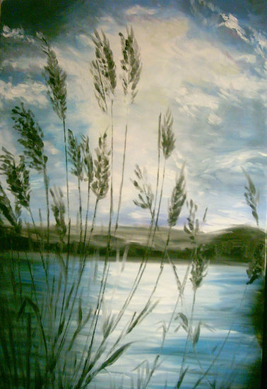 nubes Oil Canvas