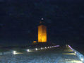 Paseo nocturno hacia la torre de Hércules