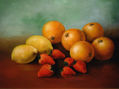 Naranjas, limones y fresas