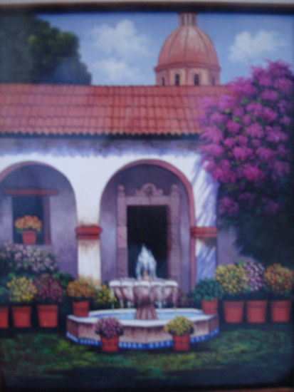 FUENTE Oil Canvas Landscaping