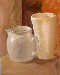 Vasijas Oil Card Still Life Paintings