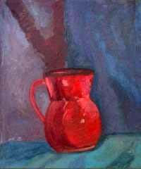 Jarra Oil Card Still Life Paintings