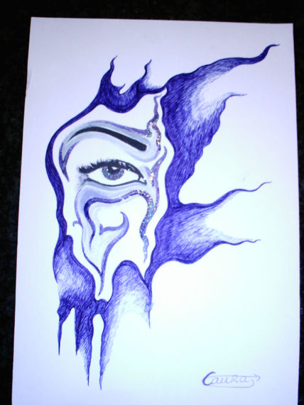 Ojo azul