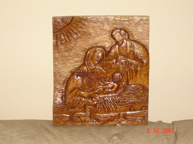 NATIVIDAD DE JESUS Carving Figurative