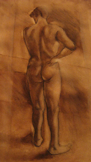 A liberdade Watercolour Panel Nude Paintings