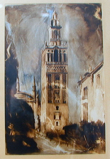 Giralda Mixed media Canvas