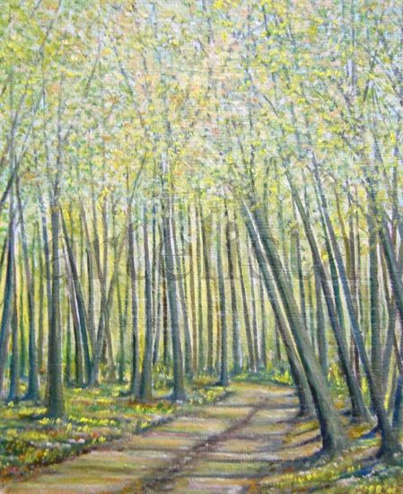 Fageda d´En Jorda Oil Canvas Landscaping