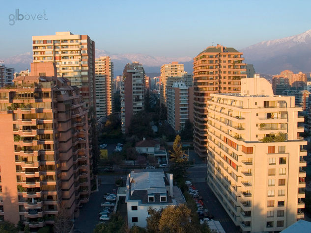 Un atardecer en santiago 