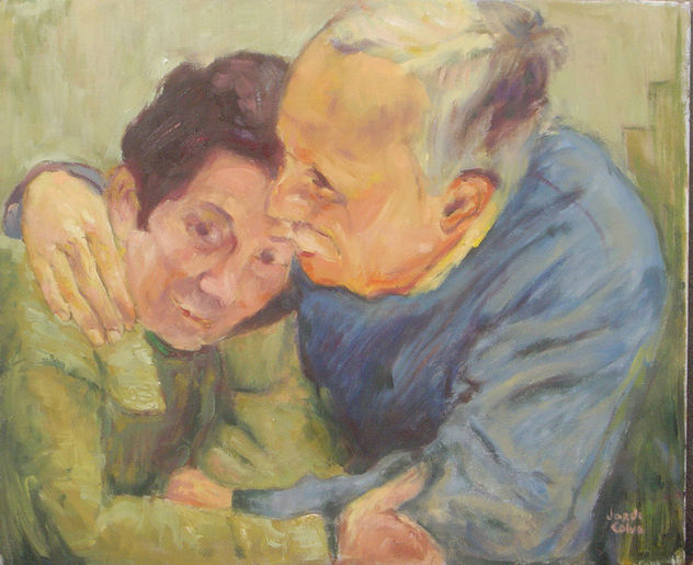 pareja abrazandose