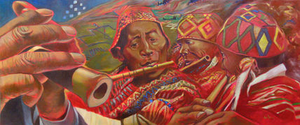 Musicos en la sierra