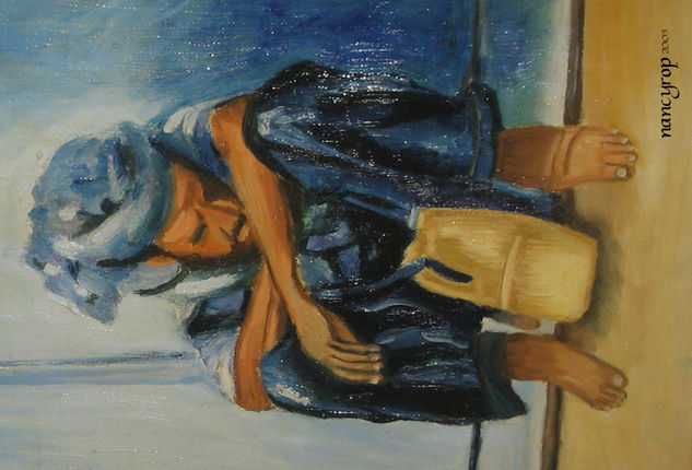 vagabundo Oil Canvas Figure Painting