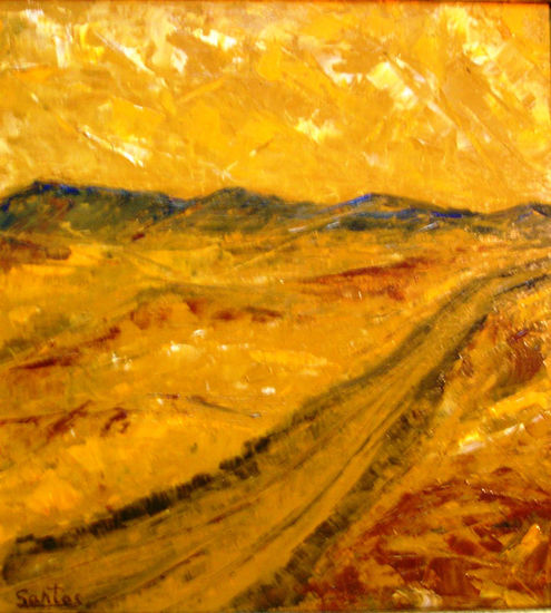 Paisaje 1 Oil Panel Landscaping