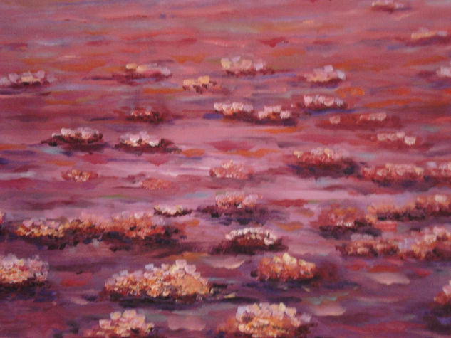 desierto rosa Oil Canvas Landscaping