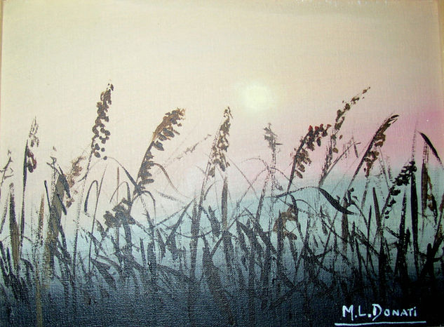 Atardecer Acrylic Canvas