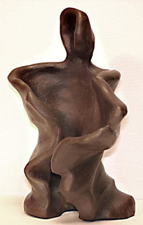 Hombre en Movimiento Pottery Abstract