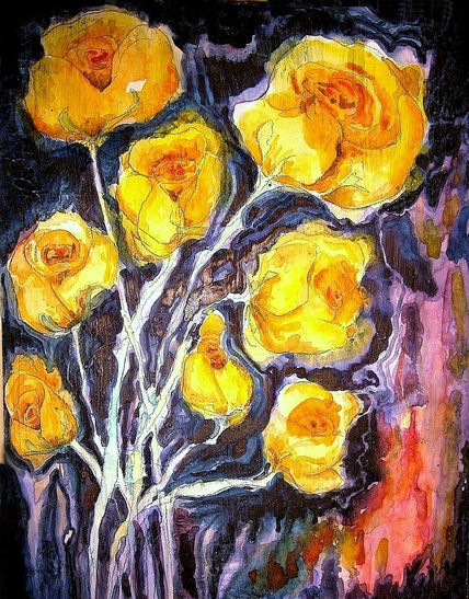 Yellow roses