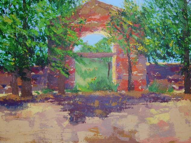 puerta Acrylic Canvas Landscaping