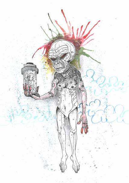 Alien muestra