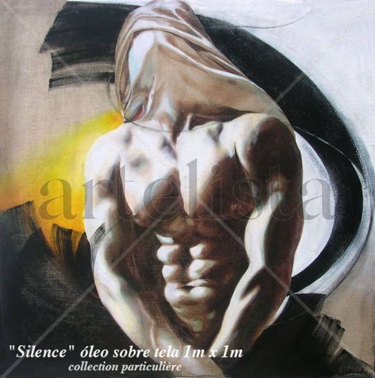 Silence Óleo Lienzo Desnudos