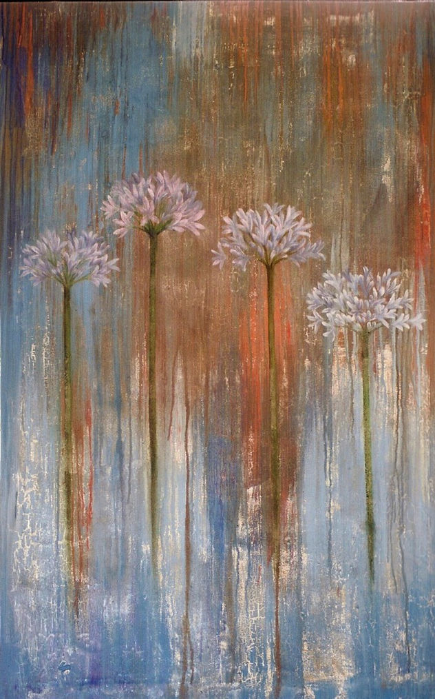 flores azules