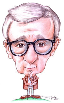 Caricatura Woody Allen