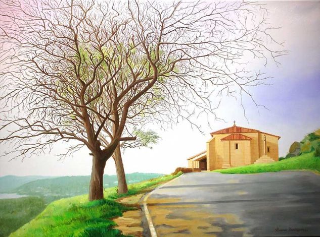 Ermita de Chamorro Oil Canvas Landscaping