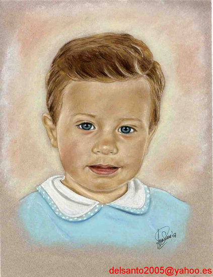 Gerardo Pastel Papel Retrato