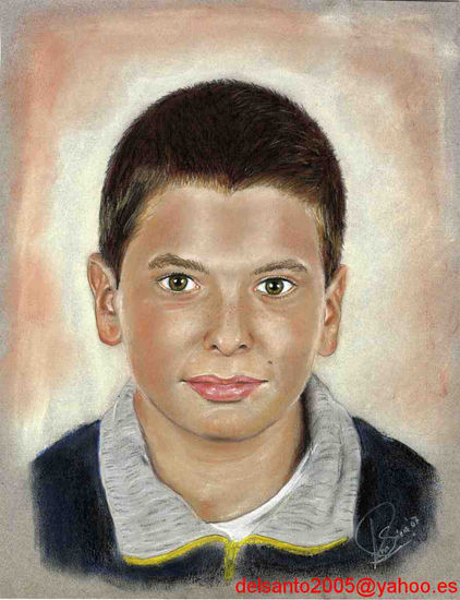 Daniel Pastel Papel Retrato