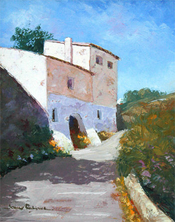 Molino Oil Canvas Landscaping