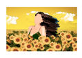 Between Sunflowers/Entre girasoles