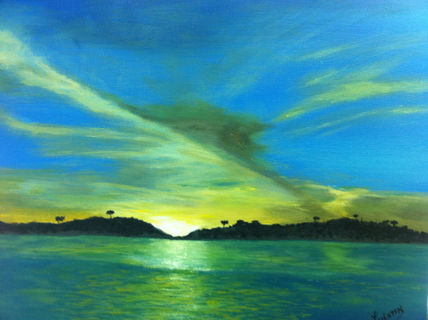 Atardecer caribeño