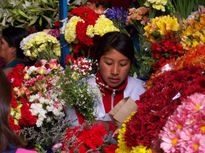 Vendedora de flores