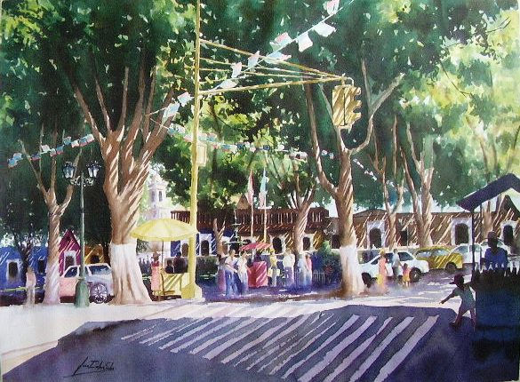 plaza de moquegua