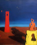Silueta y faro