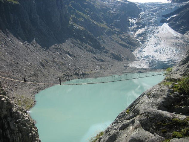 Glaciar Trift Naturaleza Color (Digital)