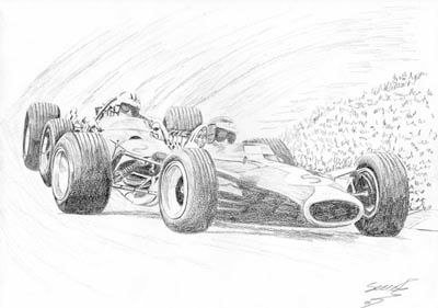 Jim Clark 1964 Pencil