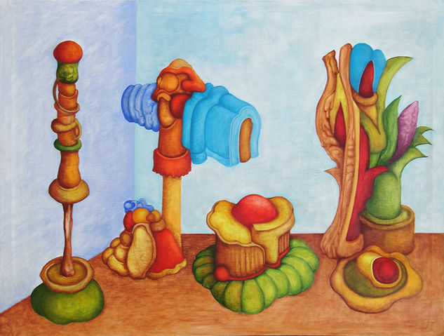 Onomástica de la neurona madre Oil Canvas Figure Painting