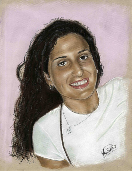 Marina Pastel Paper Portrait