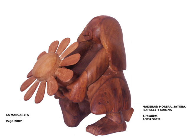 La Margarita Wood Figurative