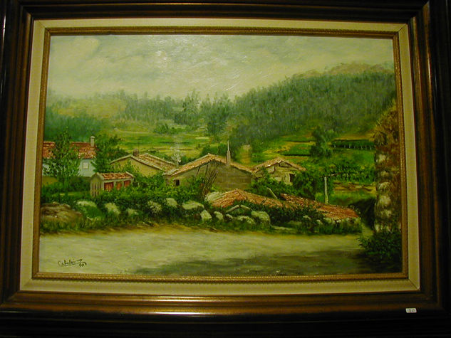 Paisaxe galego Morgadans Oil Canvas