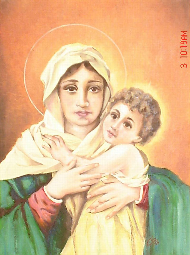 LA VIRGEN Y EL NIÑO