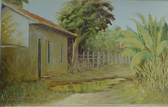 Casario Oil Canvas Landscaping