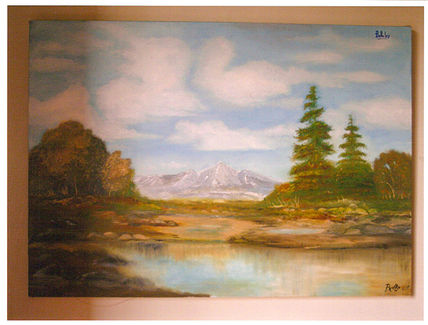 Lago en verano