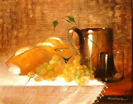 Bodegões com pão