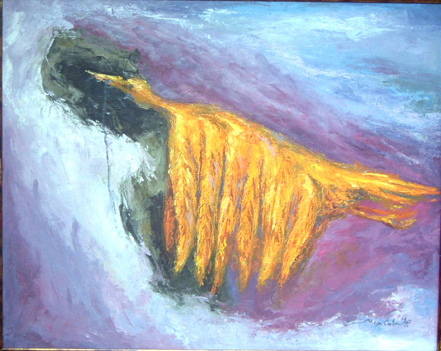 'Pajaro' Oil Canvas Landscaping