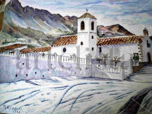 Nieve en María Oil Canvas Landscaping