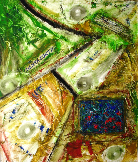 Paisaje roto Mixed media Others Landscaping