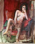 desnudo,sentado,mujer,mujeres,retratos,figurativos,realistas,cuadros,dibujos,desnudos,acrilica,pintura,