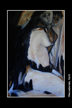 Amuo Oil Canvas Figure Painting