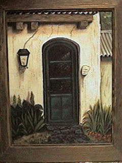 Puerta Oil Canvas Landscaping